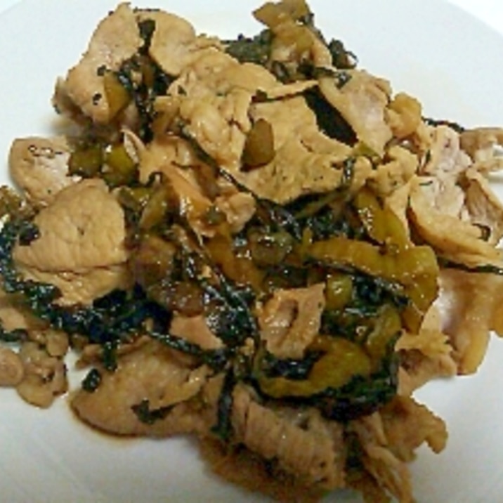 すぐ出来る 豚肉と高菜でかんたん豚高菜炒め レシピ 作り方 By ましゅりり 楽天レシピ すぐ出来る 豚肉と高菜でかんたん豚高菜炒め レシピ 作り方 By ましゅりり 楽天レシピ